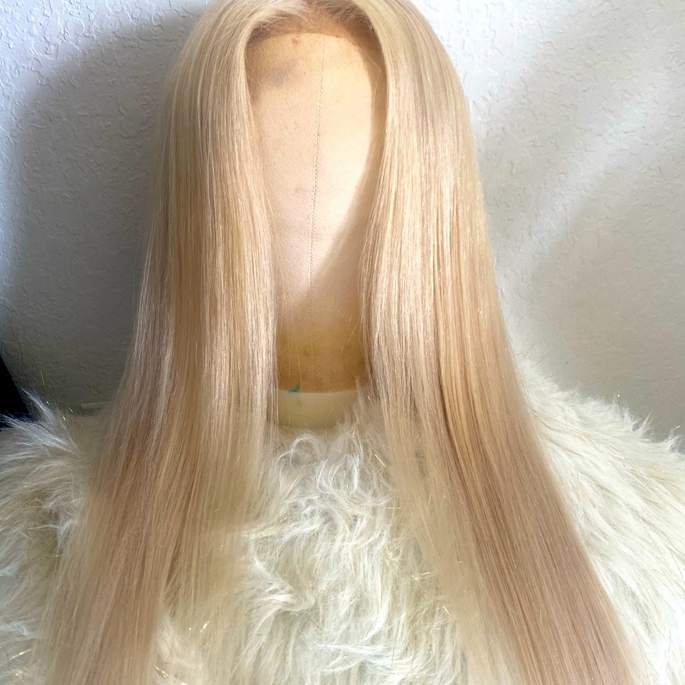 613 Blonde Wig 22 Inches 100% Human Hair